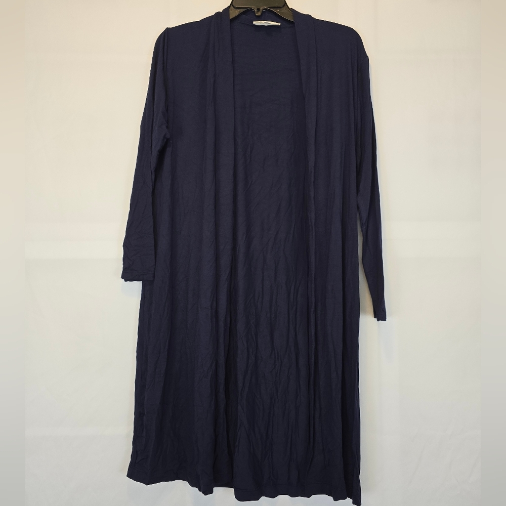Blue Open Front Cardigan 46